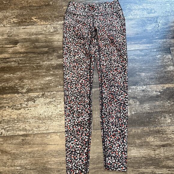 JoyLab Leggings Womens XS Multicolor Print High Rise Yoga Pants Gym Workout - Picture 2 of 10